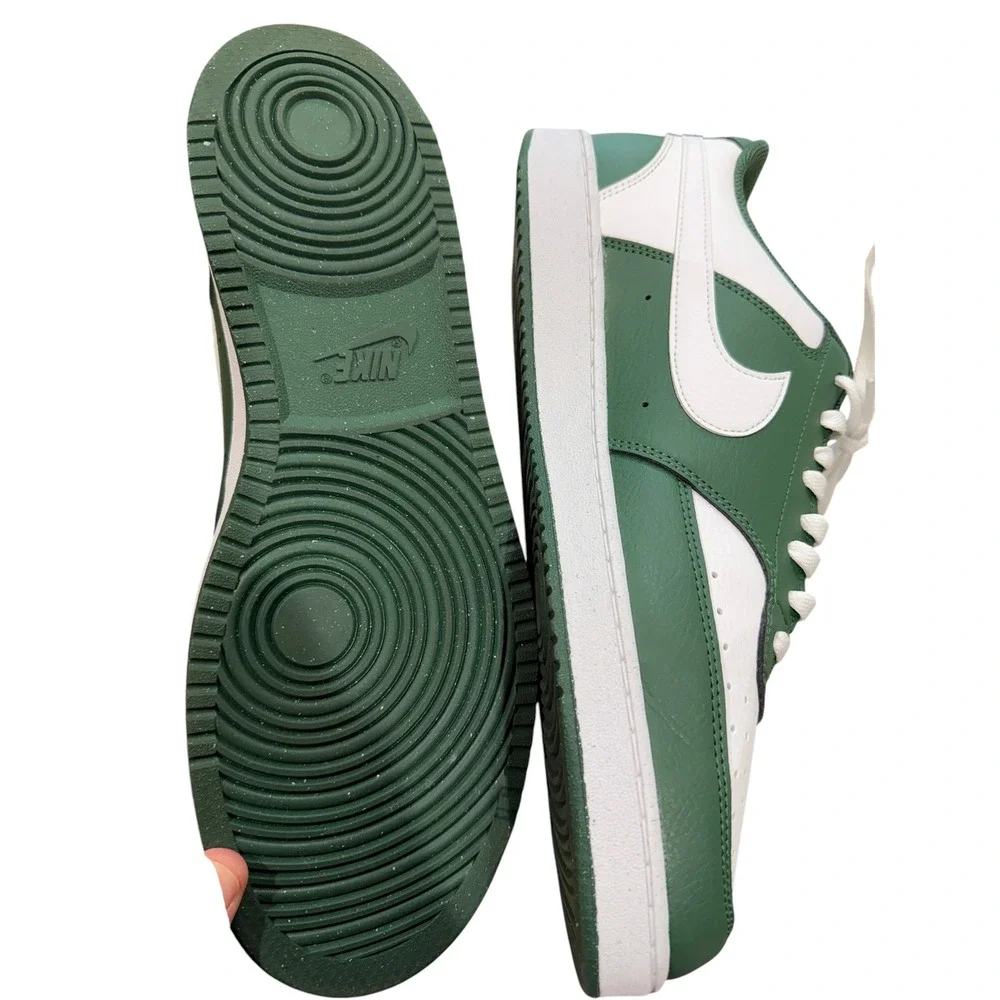 Nike Court Vision Low Mens Green White Sneakers HM9862-300 Streetwear Shoe